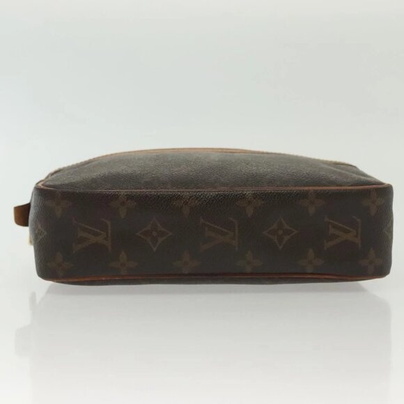 LOUIS VUITTON Monogram Compiegne 23 Clutch Bag LV Auth - Picture 6 of 15